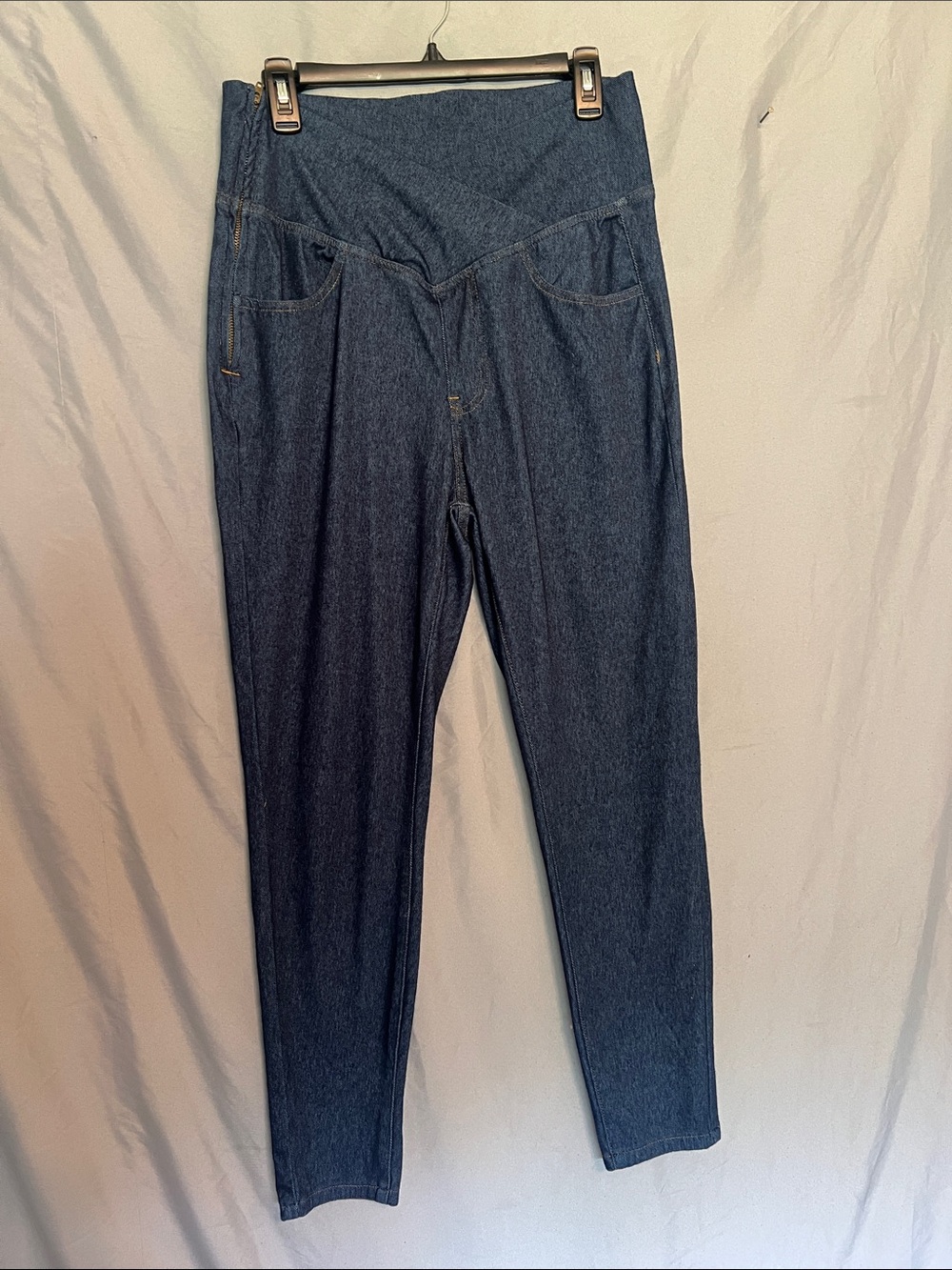 SHEIN Curve Dark Blue High-Rise Women’s Jeggings 0XL
